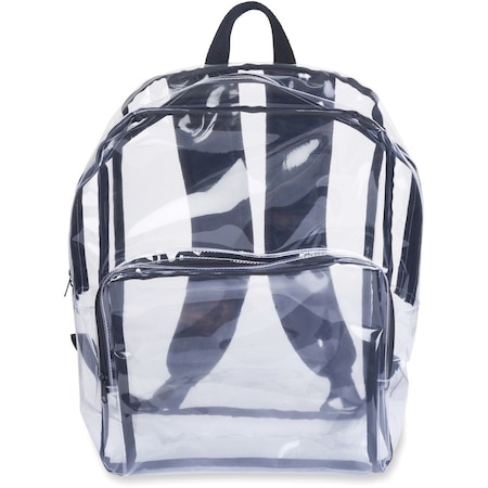 Tatco Backpack, Clear, 18.5" H x 14.25"W x 5.5"D TCO63225